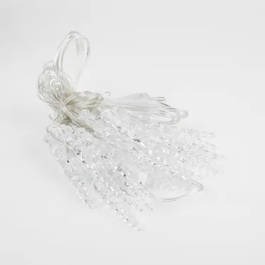 Гирлянда нить ЕGNIG - IC Сосульки, синий, 3,8 м, 220 V, длина провода 1,5 м, 20 LED, IP20 | Б0055995 | ЭРА