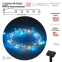 Садовая гирлянда ERASF22-43 на солнечной батарее Нить мультиколор 100 microLED 10 м | Б0053370 | ЭРА