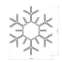Фигура ARD-SNOWFLAKE-M5-600x600-360LED White (230V, 20W) | 025308 | Arlight