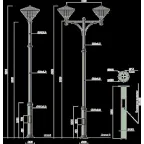 Опора освещения AVANT T1 (3220 ZDF ALCEA) | 4702000010 | Световые Технологии