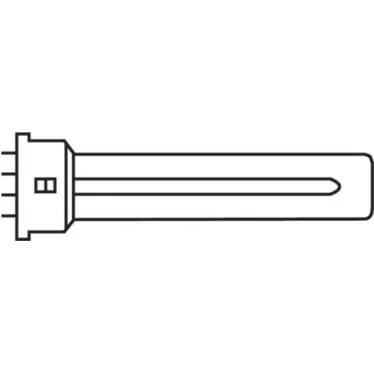 Лампа энергосберегающая КЛЛ 9Вт 2G7 830 U образная DULUX S/E | 4050300589398 | Osram