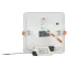 Светильник светодиодный встраиваемый downlight LED 2 12Вт 4000К белый квадрат | Б0017491 | ЭРА