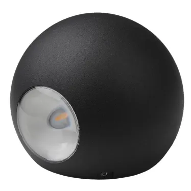 Декоративная подсветка светодиодная WL11 BK 2*1Вт IP 54 черный | Б0034609 | ЭРА