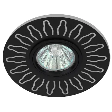 DK LD31 BK Точечные светильники декор cо светодиодной подсветкой MR16, 220V, max 11W, черный