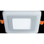 Светильник светодиодный ДВО NLP-SC2-6+2W-WB-LED (140x140) 6Вт 3300-5300К IP20 опал | 71823 | Navigator