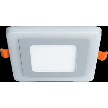 Светильник светодиодный ДВО NLP-SC2-6+2W-WB-LED (140x140) 6Вт 3300-5300К IP20 опал | 71823 | Navigator