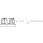 Светильник светодиодный SAFARI DL LED G2 20W 840 WH | 1170004130 | Световые Технологии