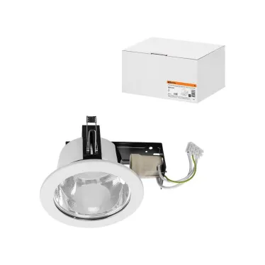 Светильник встраиваемый под лампу ЛВО 05 Downlight 13Вт КЛЛ Е27 IP20 | SQ0342-0029 | TDM