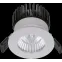 Светильник светодиодный ДВО QUO IP65/IP20 07 BL D45 9Вт 3000K (with driver) | 1507000780 | Световые Технологии