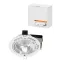 Светильник встраиваемый под лампу ЛВО 01 Downlight 2х20Вт КЛЛ Е27 IP20 | SQ0342-0022 | TDM