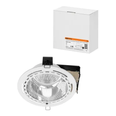 Светильник встраиваемый под лампу ЛВО 01 Downlight 2х20Вт КЛЛ Е27 IP20 | SQ0342-0022 | TDM