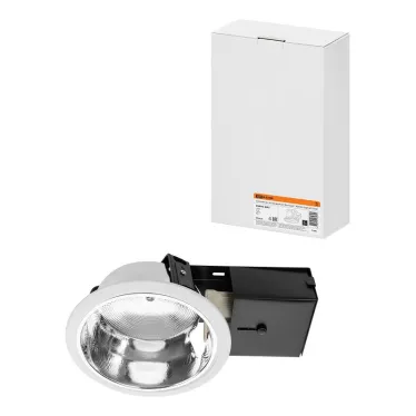 Светильник встраиваемый под лампу ЛВО 03 Downlight 2х20Вт КЛЛ Е27 IP20 | SQ0342-0025 | TDM