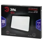 Прожектор светодиодный уличный ДО-300Вт 6500К 30000лм IP65 призма ЭРА PRO LPR-062-0-65K-300