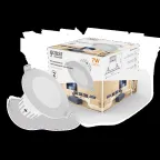 Светильник светодиодный встраиваемый круглый белый, 7W, 500 Lm LED 2700K | 946411107 | Gauss