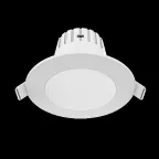 Светильник светодиодный встраиваемый круглый белый, 7W, 500 Lm LED 2700K | 946411107 | Gauss