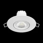 Светильник светодиодный встраиваемый круглый белый, 6W, 520 Lm LED 4100K | 947411206 | Gauss