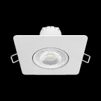 Светильник светодиодный встраиваемый квадратный белый, 6W, 500 Lm LED 2700K | 948411106 | Gauss