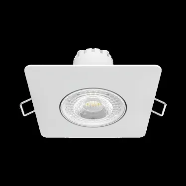 Светильник светодиодный встраиваемый квадратный белый, 6W, 500 Lm LED 2700K | 948411106 | Gauss