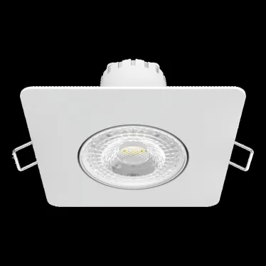 Светильник светодиодный встраиваемый квадратный белый, 6W, 520 Lm LED 4100K | 948411206 | Gauss