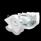Светильник светодиодный встраиваемый квадратный белый, 6W, 520 Lm LED 4100K | 948411206 | Gauss