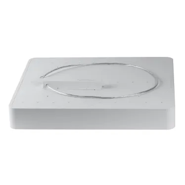 Светильник светодиодный Geometria Quadro SPO-163-W-40K-050 50Вт 4000К 3700Лм IP40 600х80 белый подвесной