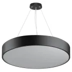 Светильник LED Geometria Ring SPO-131-B-40K-045 45Вт 4000К 4000Лм IP40 600х80 черный подвесной драйвер внутри