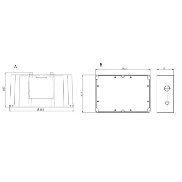 Светильник светодиодный DL POWER LED 60 D60 IP66 4000K mat | 1170001130 | Световые Технологии