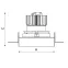 Светильник UMO 18 WH D45 4000К (with driver) | 1252000140 | Световые Технологии