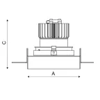 Светильник UMO 18 WH D45 4000К (with driver) | 1252000140 | Световые Технологии
