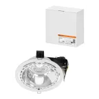 Светильник встраиваемый под лампу ЛВО 01 Downlight 20Вт КЛЛ Е27 IP20 | SQ0342-0021 | TDM