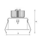 Светильник RAMO 07 WH D45 3000K (with driver) | 1258000010 | Световые Технологии