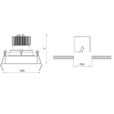 Светильник RADO 13 WH D45 3000K (with driver) | 1278000070 | Световые Технологии