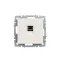 BRITE Розетка компьютерная RJ45 кат.5E РК10-БрЖ жемчуг