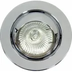 Светильник точечный встраиваемый декоративный DL12/DL3206 MR16 50W G5.3 хром | 15125 | Feron