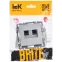 BRITE Розетка компьютерная двойная RJ45 кат.5E РК10-2-БрА алюминий