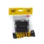 BRITE Розетка двойная RJ11+RJ45 кат.5E РК/Т12-БрТБ темная бронза
