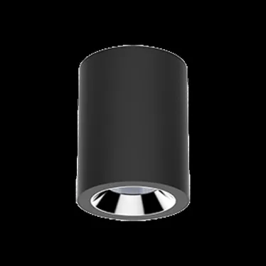 Светильник светодиодный DL-02 Tube накладной 220*150 55W 3000K 35° RAL9005 черный муар | V1-R0-T0391-20000-2005530 | VARTON