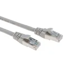Патч-корд F/UTP, CAT 5e, RJ45-RJ45, 26AWG, LSZH, серый, 5м,