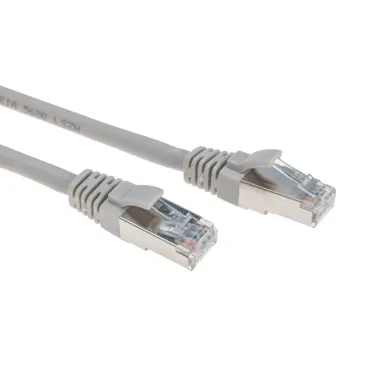 Патч-корд F/UTP, CAT 5e, RJ45-RJ45, 26AWG, LSZH, серый, 5м,