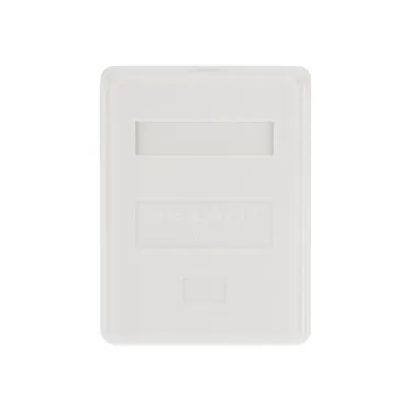 Розетка компьютерная внешняя 1-порт RJ-45 8P8C FTP экранированная кат6