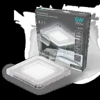 Светильник светодиодный Bubbles BL321 Квадр. 3+3W LED 4000K 350лм103x103мм O80 1/40 | BL321 | Gauss
