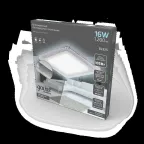 Светильник светодиодный Bubbles BL325 Квадр. 12+4W LED 4000K 1200лм192x192мм O160 1/20 | BL325 |Gauss