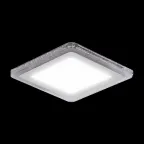 Светильник светодиодный Bubbles BL324 Квадр. 12+4W LED 3000K 1200лм192x192мм O160 1/20 | BL324 |Gauss