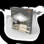 Светильник светодиодный Bubbles BL322 Квадр. 6+3W LED 3000K 540лм143x143мм O110 1/40 | BL322 | Gauss