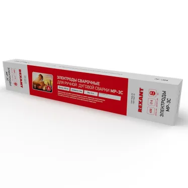 Электроды 450 мм MP-3C 4 мм пачка 5 кг, REXANT