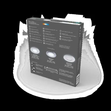Светильник светодиодный Bubbles BL317 Кругл. 6+3W LED 4000K 540лм144х31ммO110 1/40 | BL317 | Gauss