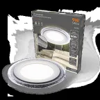 Светильник светодиодный Bubbles BL316 Кругл. 6+3W LED 3000K 540лм144х31ммO110 1/40 | BL316 | Gauss