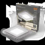 Светильник светодиодный Bubbles BL320 Квадр. 3+3W LED 3000K 350лм103x103мм O80 1/40 | BL320 | Gauss