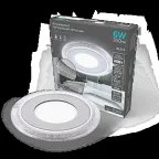 Светильник светодиодный Bubbles BL315 Кругл. 3+3W LED 4000K 350лм103х31ммO80 1/40 | BL315 | Gauss