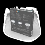 Светильник светодиодный Bubbles BL315 Кругл. 3+3W LED 4000K 350лм103х31ммO80 1/40 | BL315 | Gauss
